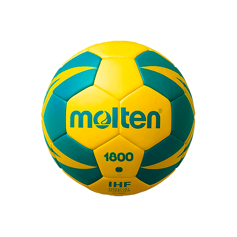 Molten HX1800 Handball Inflation-free Official Standard Size 0/1/2/3 PU Hand  Stitch Ball for Children Indoor Training