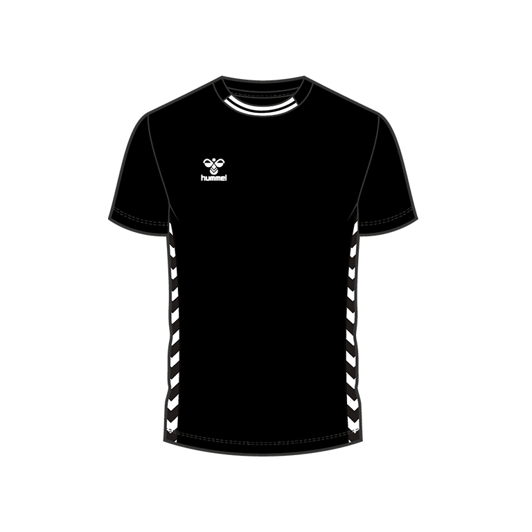 Fritid Tørke skranke Camiseta Hummel Playful 2023 negra - Balonmano Pro Shop